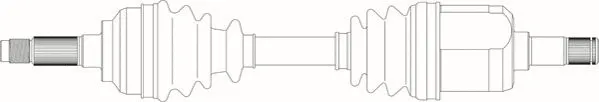 Arbre de transmission GENERAL RICAMBI MZ3024