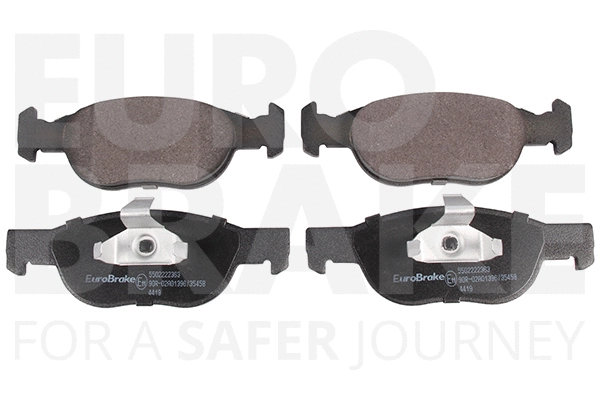 Kit de plaquettes de frein, frein à disque EUROBRAKE 5502222363