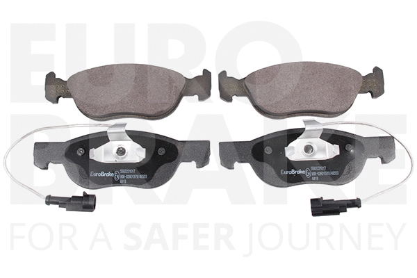Kit de plaquettes de frein, frein à disque EUROBRAKE 5502221017