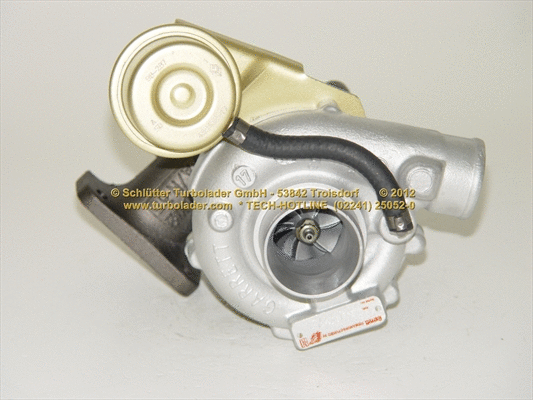 Turbocompresseur, suralimentation SCHLÜTTER TURBOLADER 172-00920