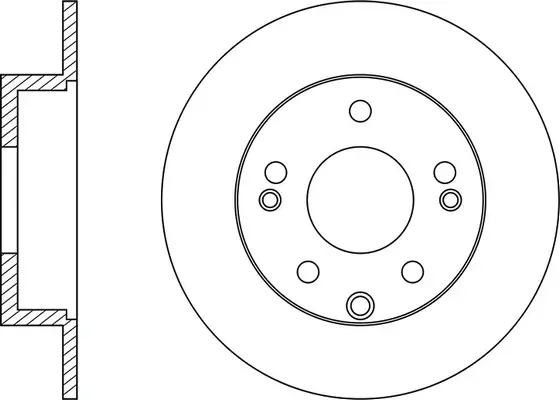 Disque de frein FIT FR0581