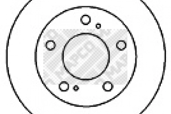 Disque de frein MAPCO 45504