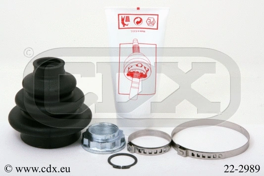 Jeu de joints-soufflets, arbre de commande CDX 22-2989
