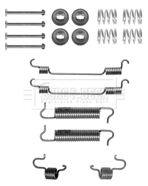 Kit d'accessoires, mâchoire de frein BORG & BECK BBK6155
