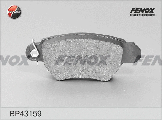 Kit de plaquettes de frein, frein à disque FENOX BP43159