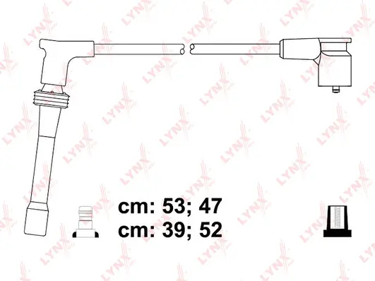 Kit de câbles d'allumage LYNXAUTO SPC4613
