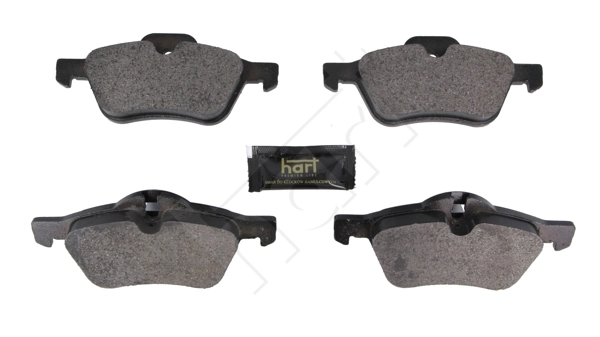 Kit de plaquettes de frein, frein à disque HART 256 512