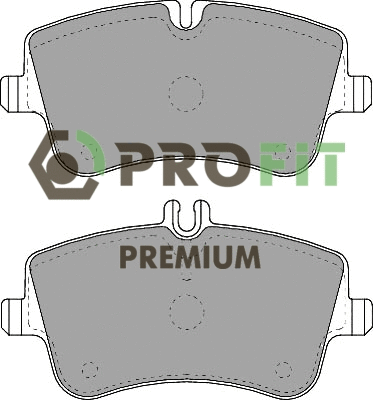Kit de plaquettes de frein, frein à disque PROFIT 5005-1428