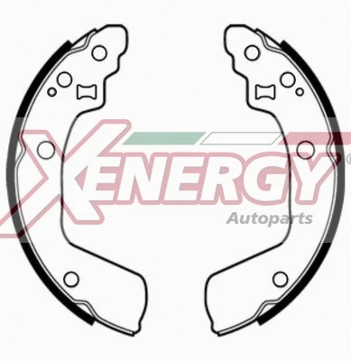 Jeu de mâchoires de frein AP XENERGY X50704