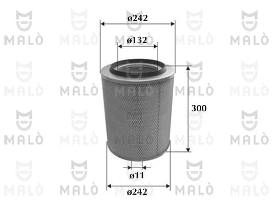 Filtre à air AKRON-MALÒ 1500139