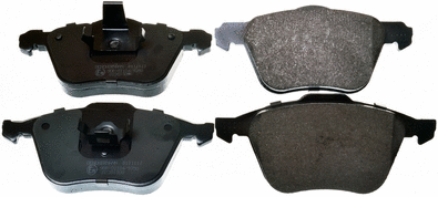 Kit de plaquettes de frein, frein à disque DENCKERMANN B111117