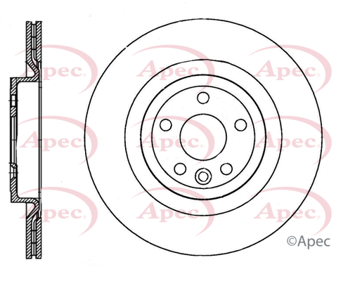 Disque de frein APEC DSK3400