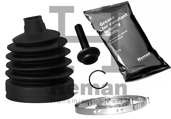 Jeu de joints-soufflets, arbre de commande HEMAN TBK00235