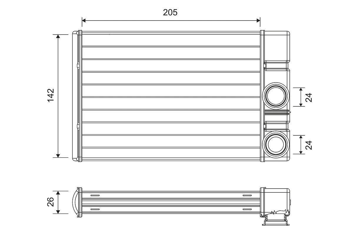 Système de chauffage VALEO 811513