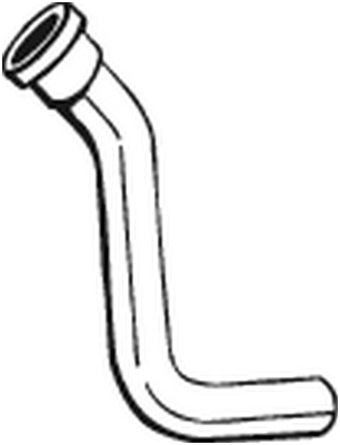 Tuyau d'échappement KLOKKERHOLM 713-371