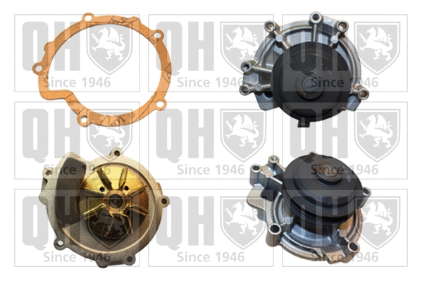 Pompe à eau, refroidissement du moteur QUINTON HAZELL QCP3376