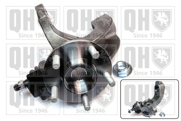 Fusée d'essieu, suspension de roue QUINTON HAZELL QWBH1390