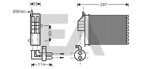 Système de chauffage EACLIMA 45C25021