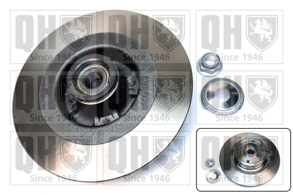 Disque de frein QUINTON HAZELL BDC5616