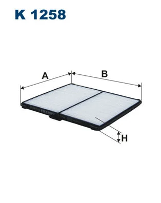 Filtre, air de l'habitacle FILTRON K 1258