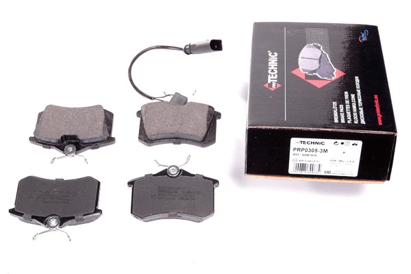 Kit de plaquettes de frein, frein à disque PROTECHNIC PRP0305-3M