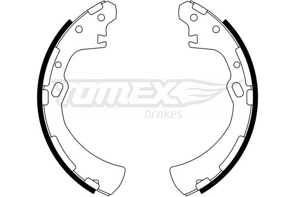 Jeu de mâchoires de frein TOMEX Brakes TX 23-31