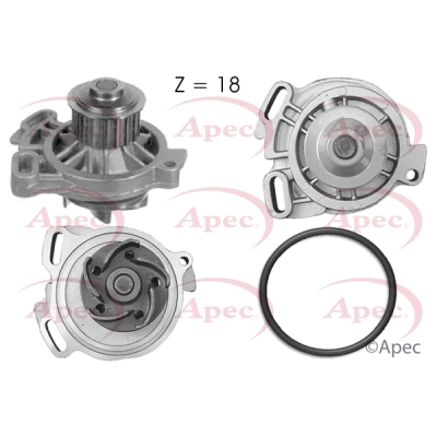 Pompe à eau, refroidissement du moteur APEC AWP1015