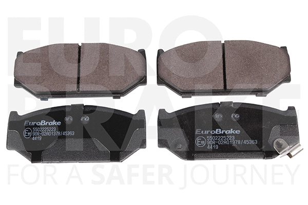 Kit de plaquettes de frein, frein à disque EUROBRAKE 5502225223