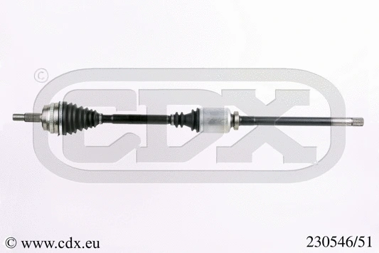 Arbre de transmission CDX 230546/51