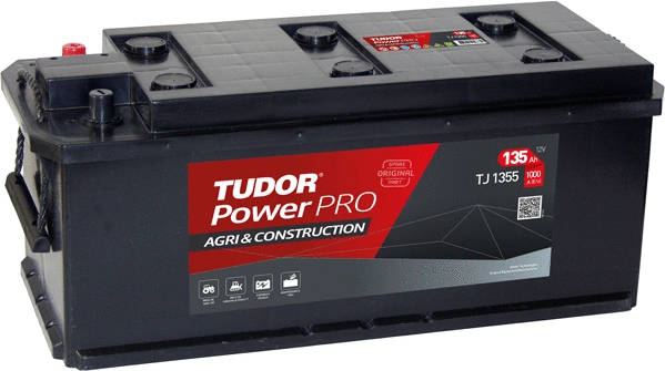Batterie de démarrage TUDOR TJ1355
