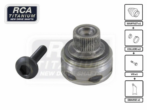 Jeu de joints, arbre de transmission RCA FRANCE AA91