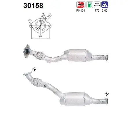 Catalyseur AS 30158