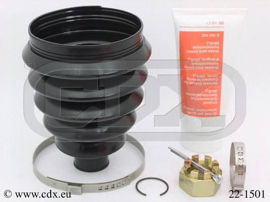 Jeu de joints-soufflets, arbre de commande CDX 22-1501