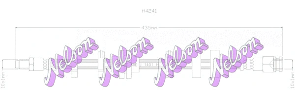 Flexible de frein KAWE H4241