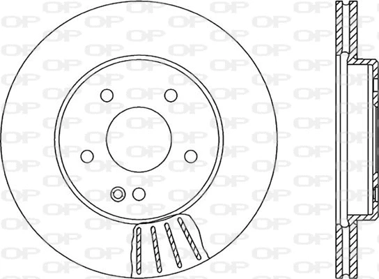 Disque de frein OPEN PARTS BDR1296.20