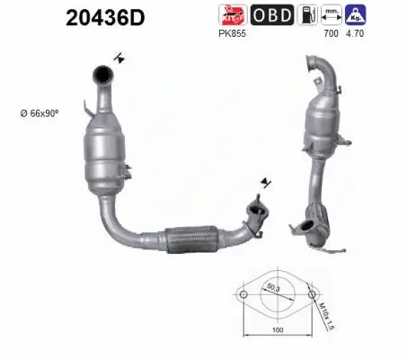 Catalyseur AS 20436D