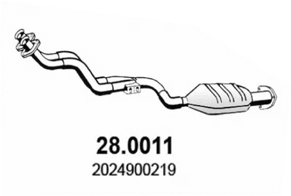 Catalyseur ASSO 28.0011