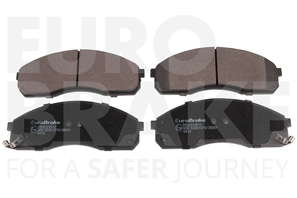 Kit de plaquettes de frein, frein à disque EUROBRAKE 5502223512