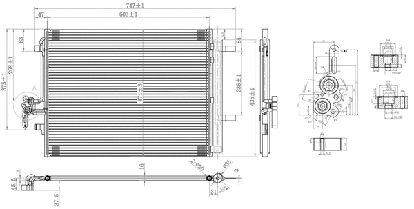 Condenseur, climatisation PowerMax 7110504