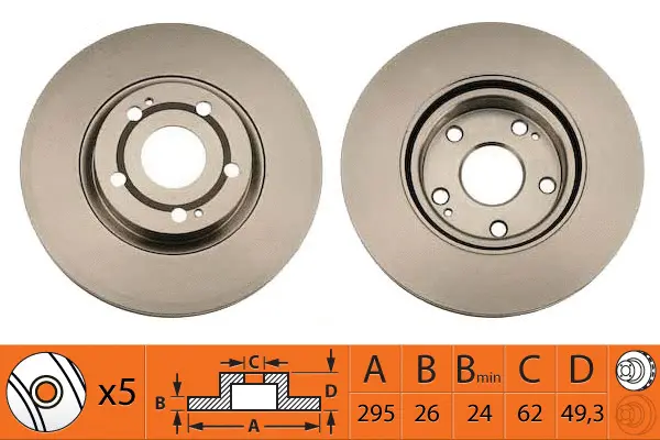 Disque de frein SB BR21171T