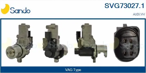 Vanne EGR SANDO SVG73027.1