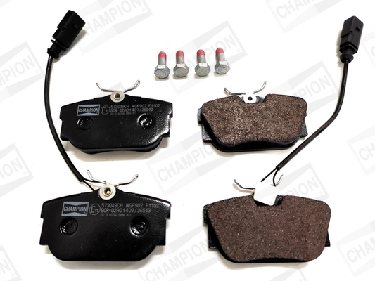 Kit de plaquettes de frein, frein à disque CHAMPION 573049CH