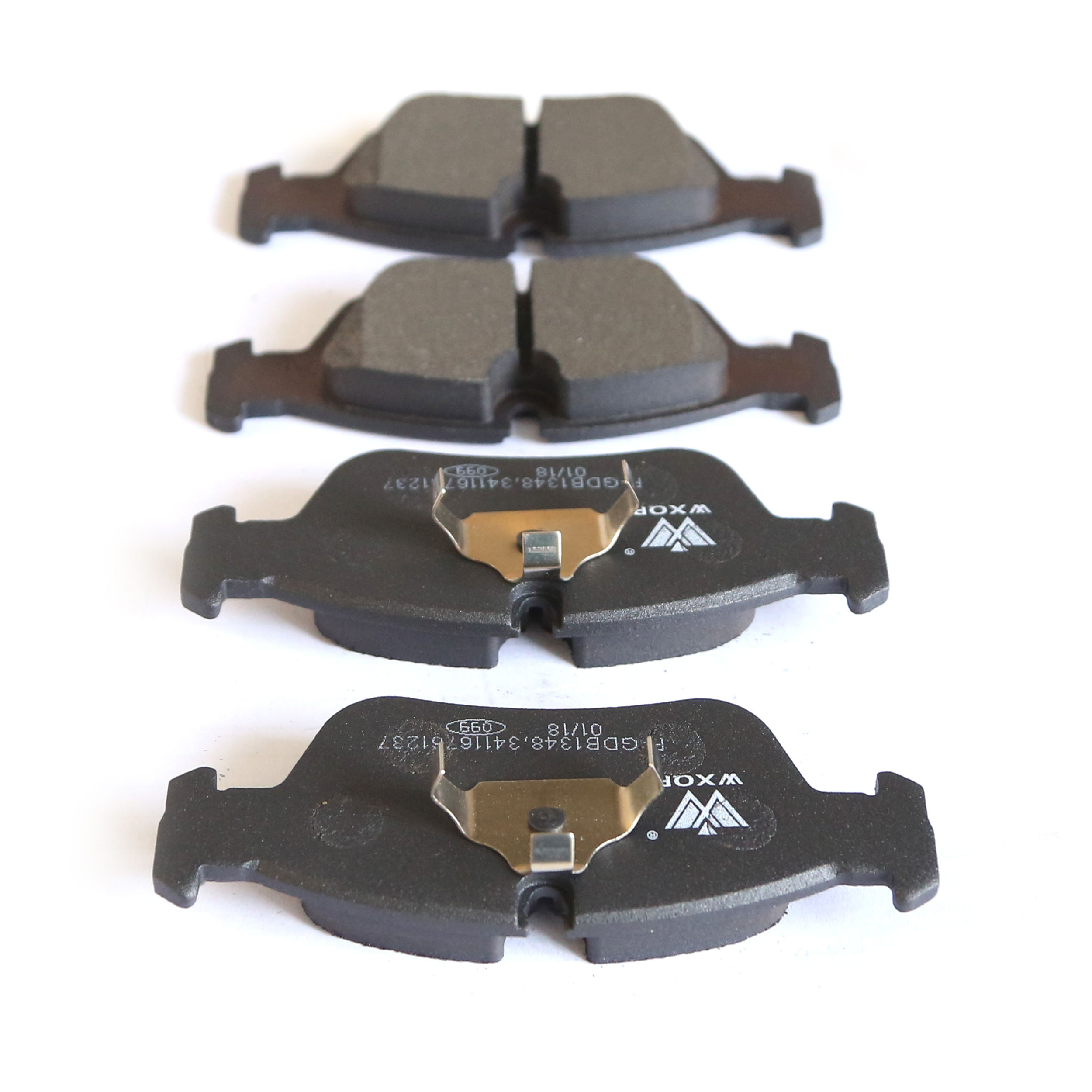 Kit de plaquettes de frein, frein à disque WXQP 240205