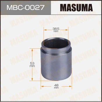 Piston, étrier de frein MASUMA MBC-0027