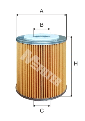 Filtre à huile MFILTER TE 651
