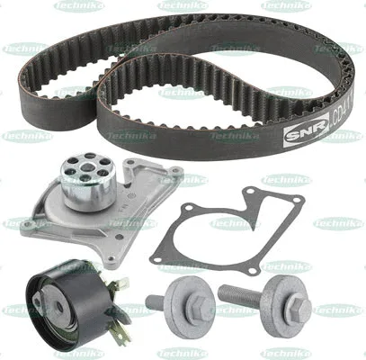 Pompe à eau + kit de courroie crantée Technika KDP137