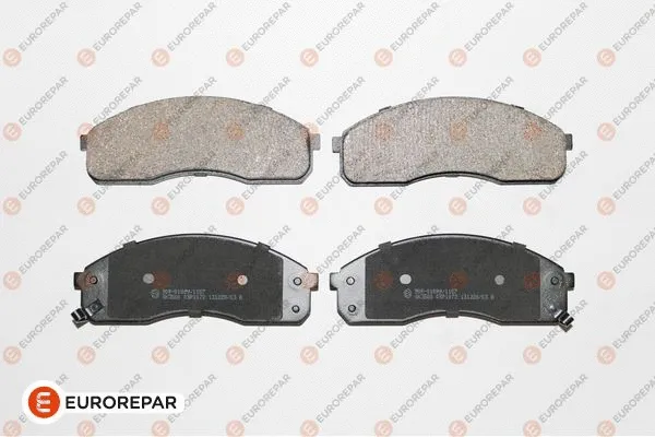 Kit de plaquettes de frein, frein à disque EUROREPAR 1617266880