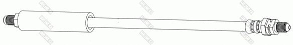 Flexible de frein GIRLING 9004379