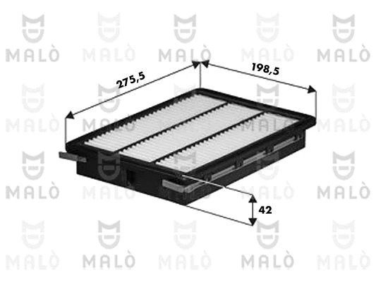 Filtre à air AKRON-MALÒ 1500647