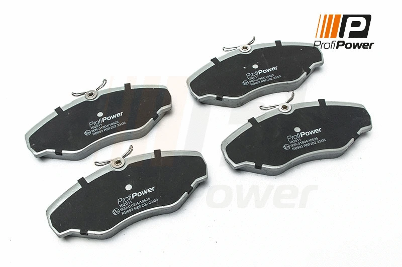Kit de plaquettes de frein, frein à disque ProfiPower 1B2011